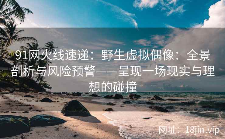 91网火线速递：野生虚拟偶像：全景剖析与风险预警——呈现一场现实与理想的碰撞