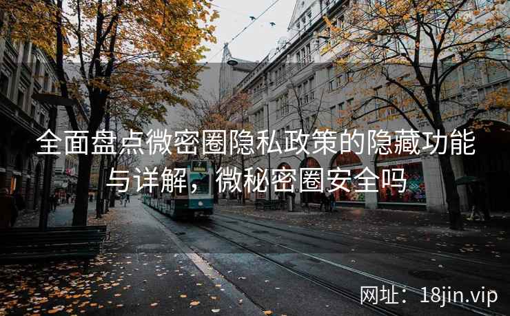全面盘点微密圈隐私政策的隐藏功能与详解，微秘密圈安全吗