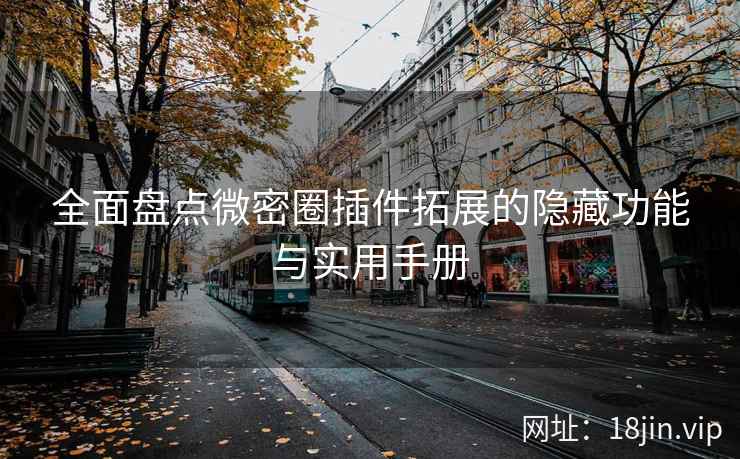 全面盘点微密圈插件拓展的隐藏功能与实用手册