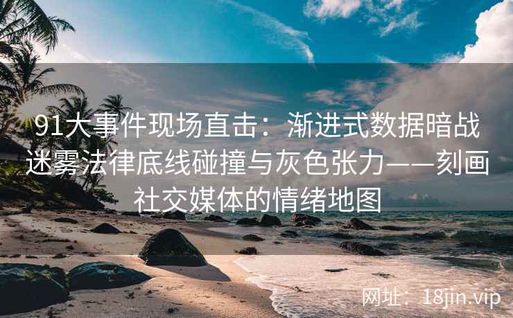 91大事件现场直击：渐进式数据暗战迷雾法律底线碰撞与灰色张力——刻画社交媒体的情绪地图