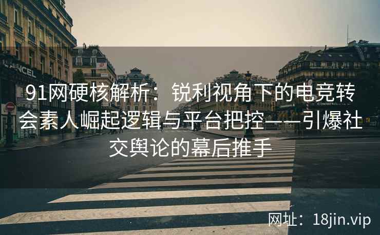 91网硬核解析：锐利视角下的电竞转会素人崛起逻辑与平台把控——引爆社交舆论的幕后推手