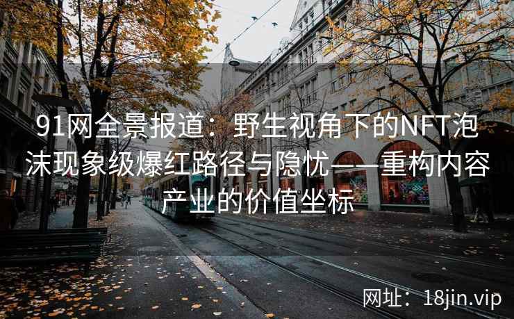 91网全景报道：野生视角下的NFT泡沫现象级爆红路径与隐忧——重构内容产业的价值坐标